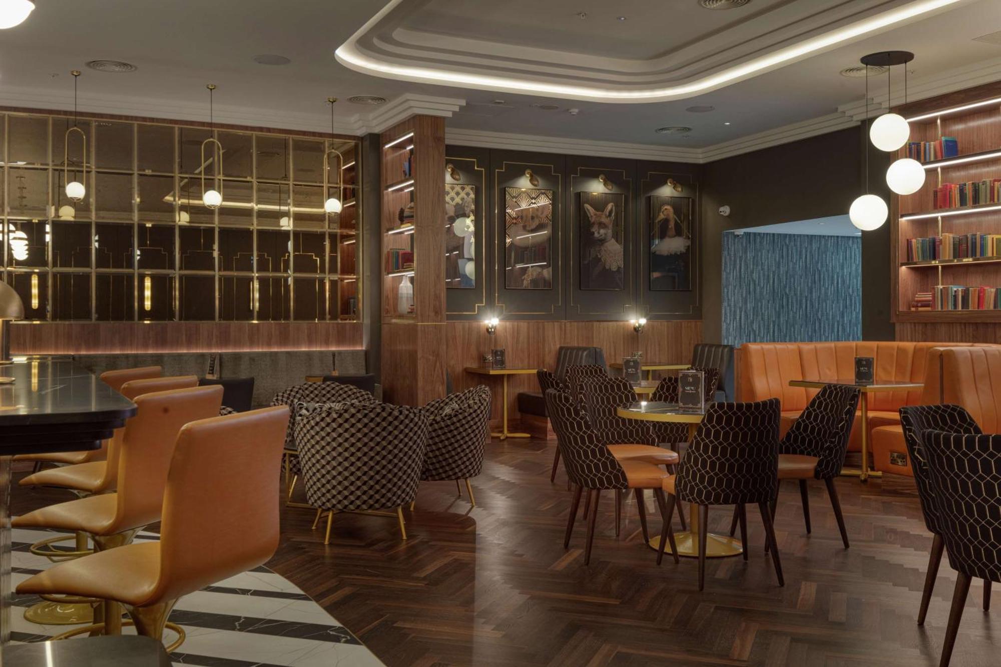 Hilton Belfast Ξενοδοχείο Εξωτερικό φωτογραφία The interior of the restaurant