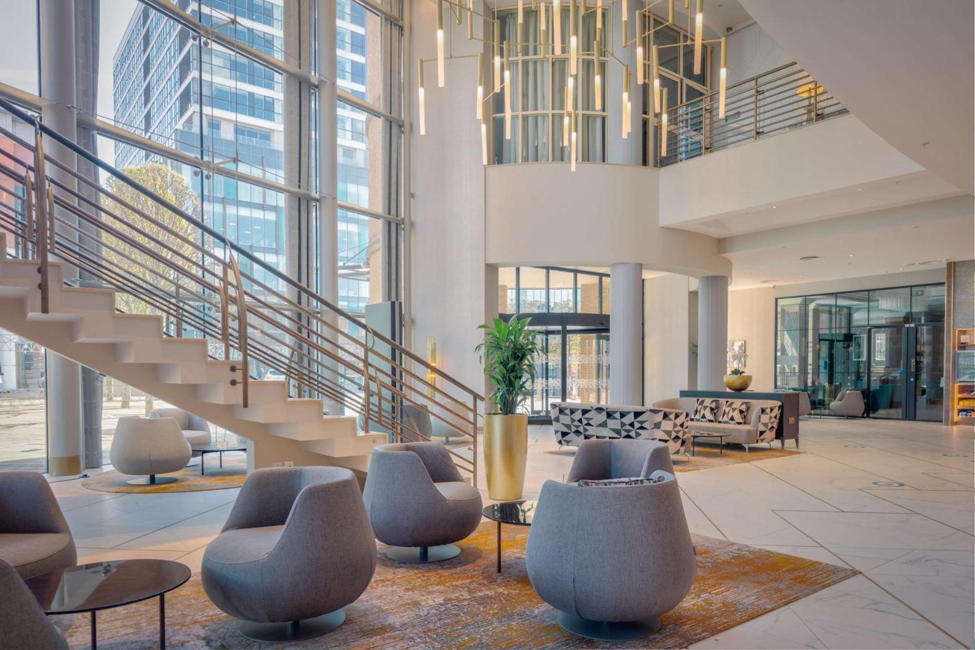 Hilton Belfast Ξενοδοχείο Εξωτερικό φωτογραφία Lobby